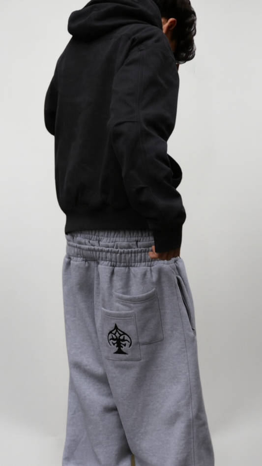 Spade Baggy Sweatpants – Grey Edition
